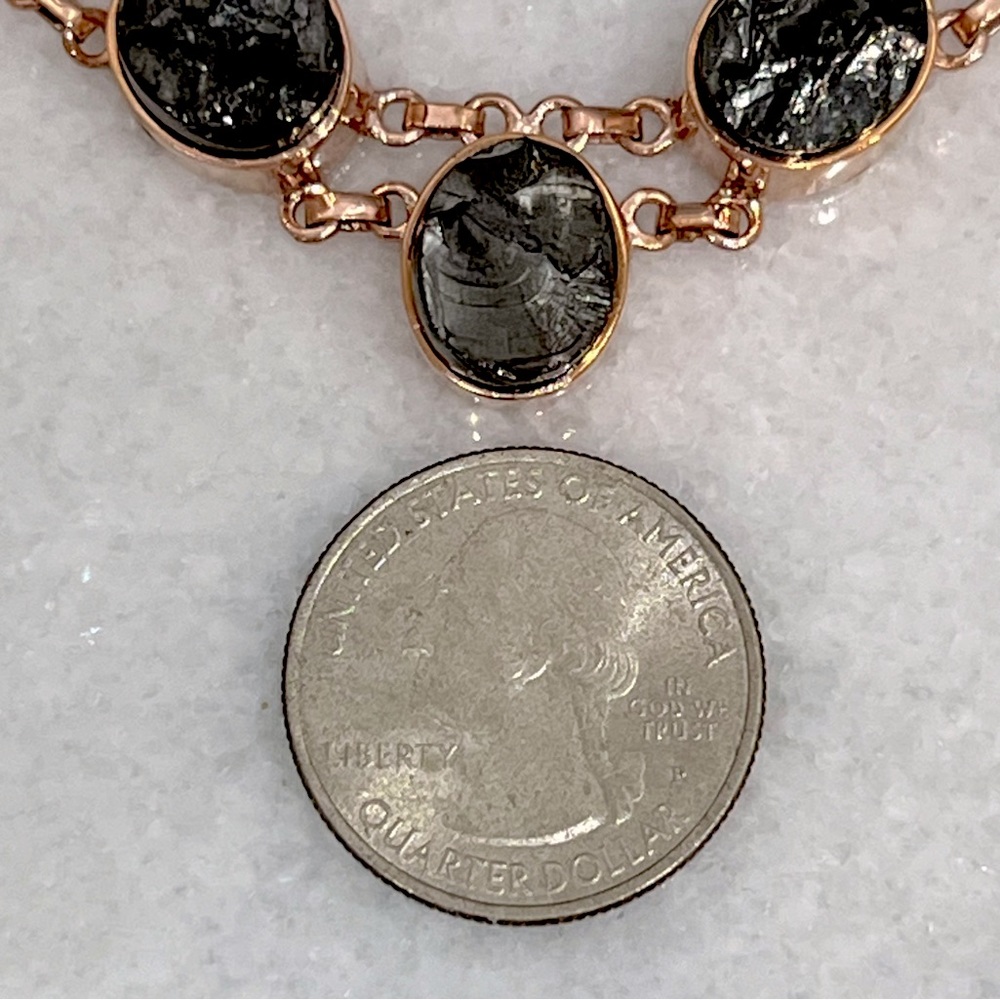 Elite Shungite Rough Cut Copper Necklace - Picture 13 of 14
